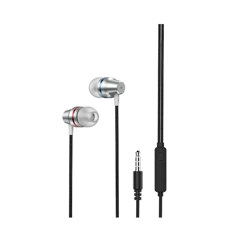 Nakoda HF-001 - Wired Earphones with Mic - Wholesale & OEM Direct Karol Bagh