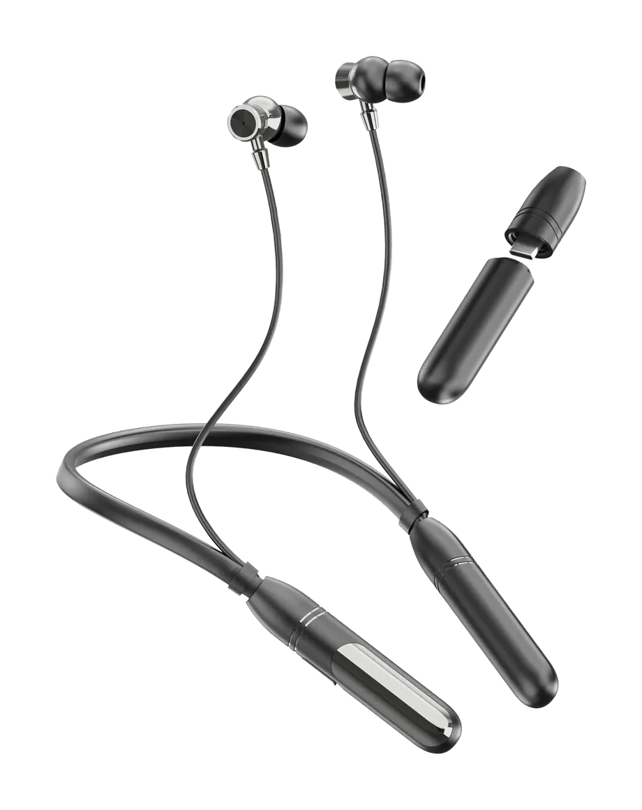 Nakoda NK-029 - Wireless Bluetooth Neckband 25h Playtime - Wholesale & OEM Direct Karol Bagh