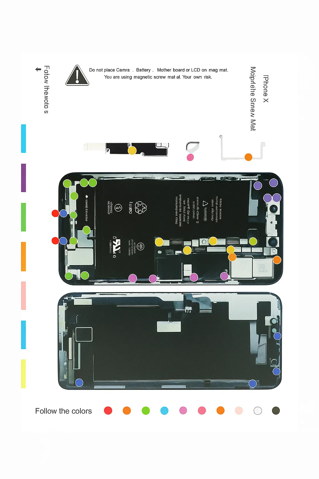 Magnetic Screw Mat | Mobile Repairing Tools 2025