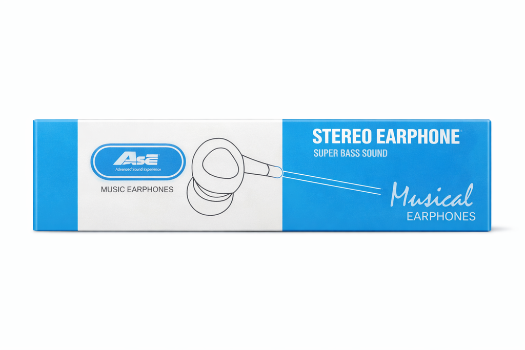 Wired Stereo Earphone with Mic | Deep Bass In-Ear Headphone | 3.5mm Jack for Mobile & Laptop