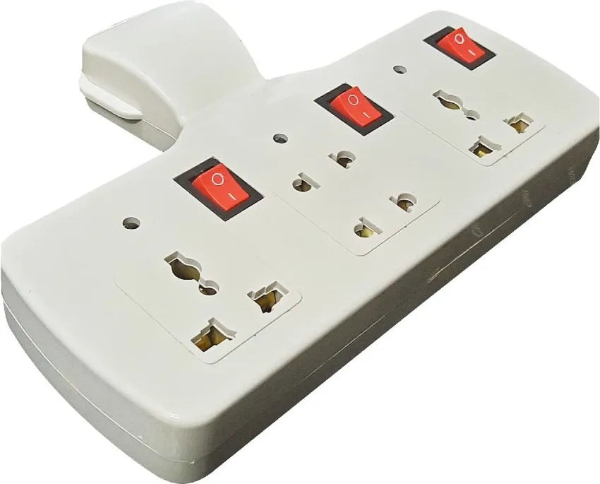 3 in 1 Plug Socket Extension Board