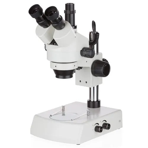 7-50X Magnification Trinocular Stereo 3D Microscope