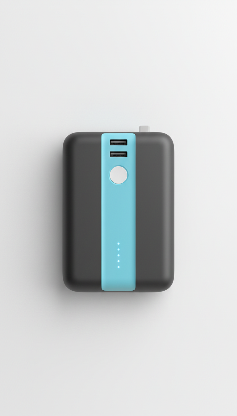 10000mAh power bank slim metal case