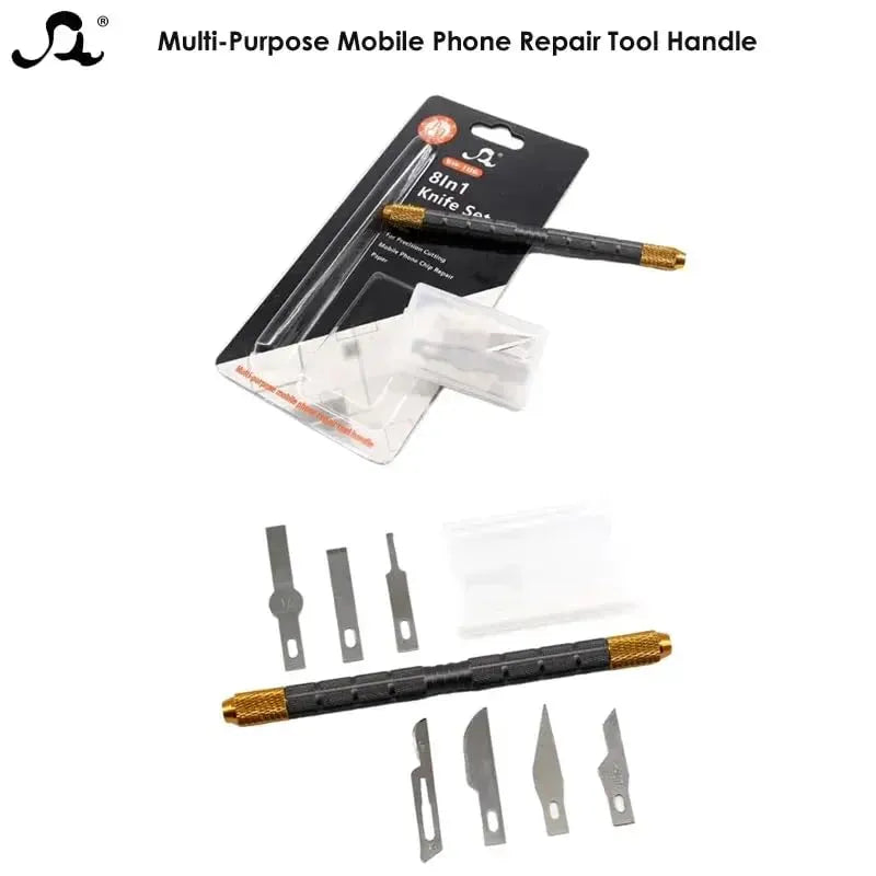 8 IN 1 Knife Set Multi-Purpose Mobile Repair Tool