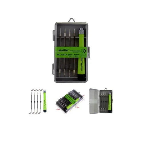 AISILIN 7392 MULTI-FUNCTIONAL 6 In 1 SCREWDRIVER KIT