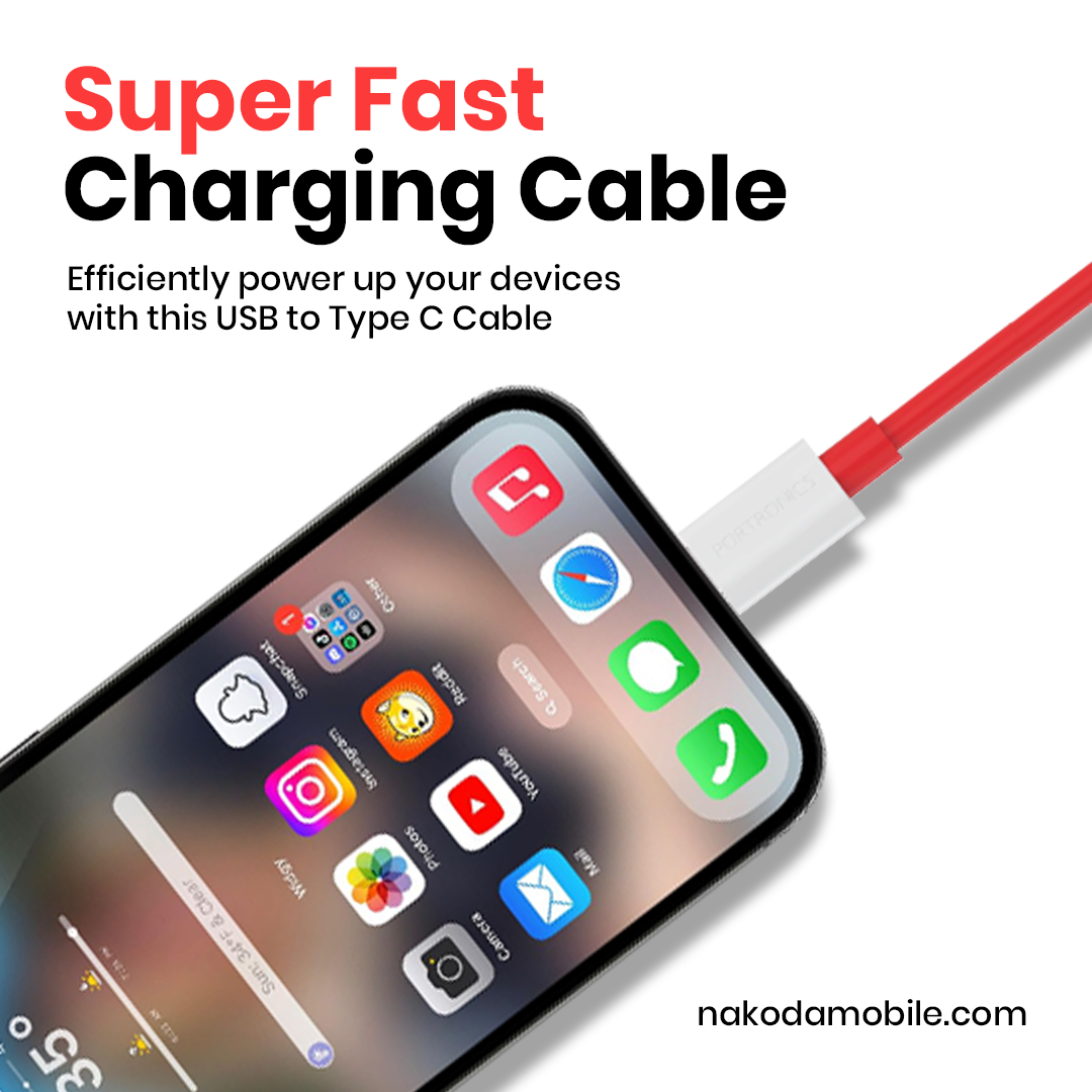 DT-016 Micro USB Cable | 1M Smart IC Safe Charging TPE Cable