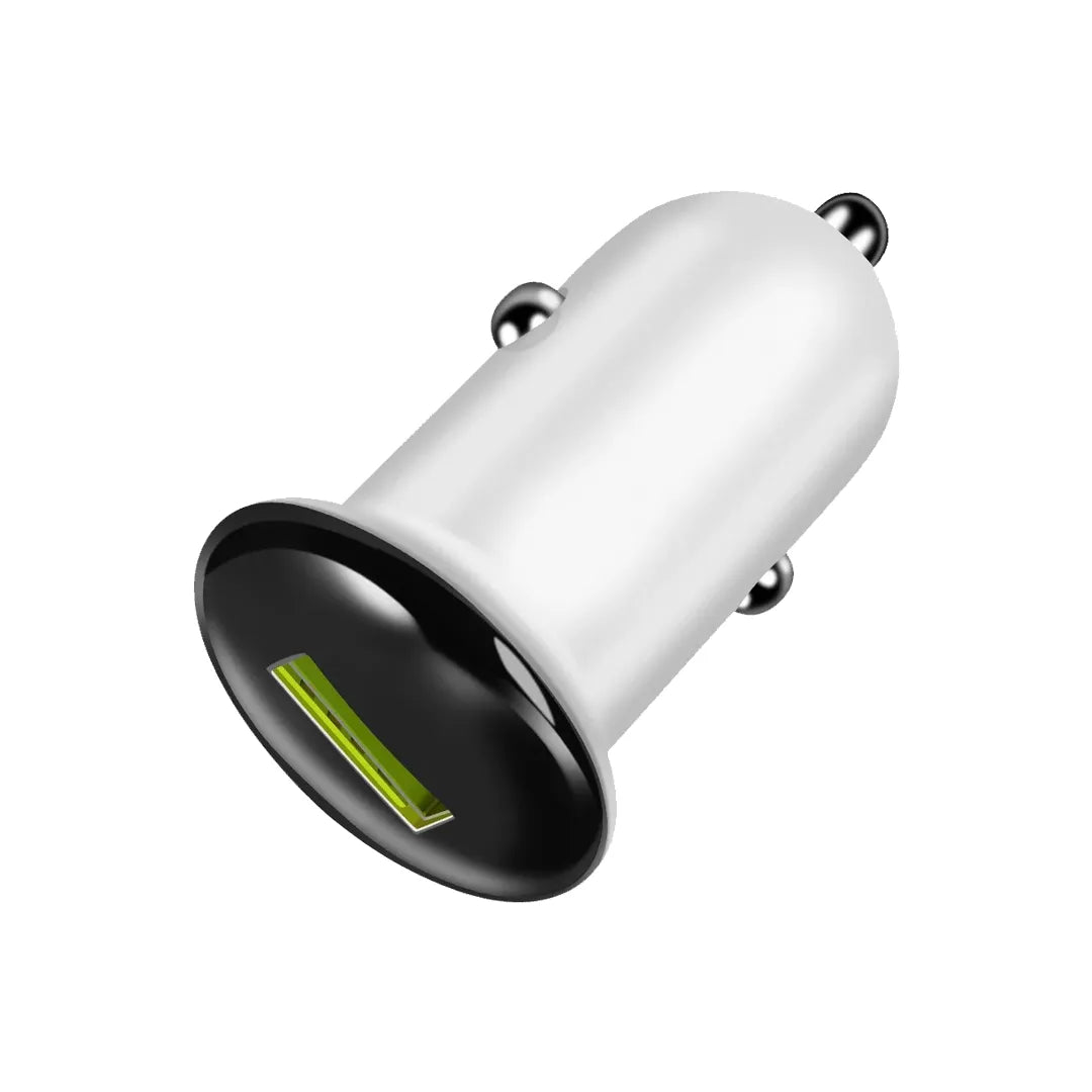Nakoda CR-002- Single USB-A- Compact Fast Charging- Smart IC Car Charger