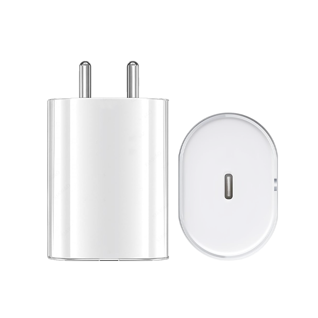 CH-306 | 45W PD Charger Single Port | Premium Glass-Finish Fast Charger Wholesale