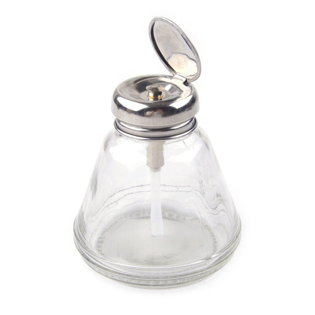 Glass Pump Dispenser Bottle