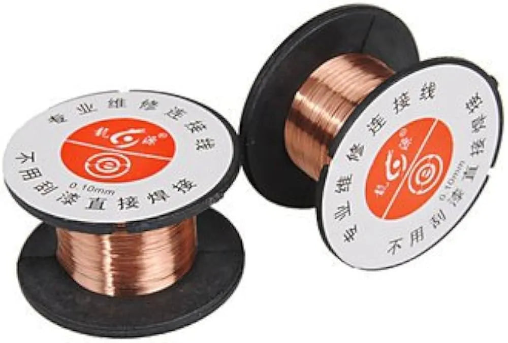 Jumper Wire Copper Soldering Wire Roll - Set of 10 for DIY & Repairs