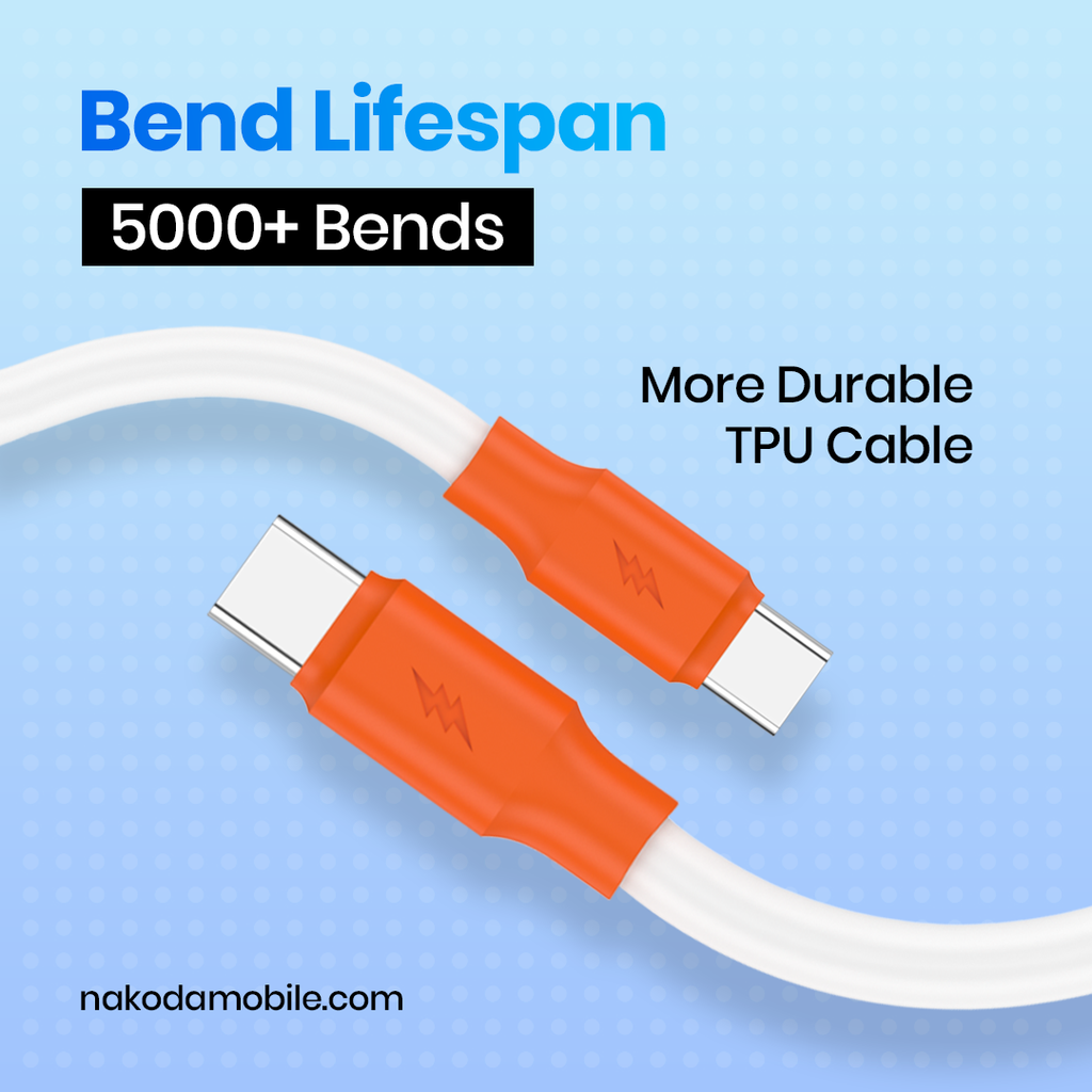 DT-032 Type-C to Lightning Cable | 1M Extra Thick PD iOS Cable