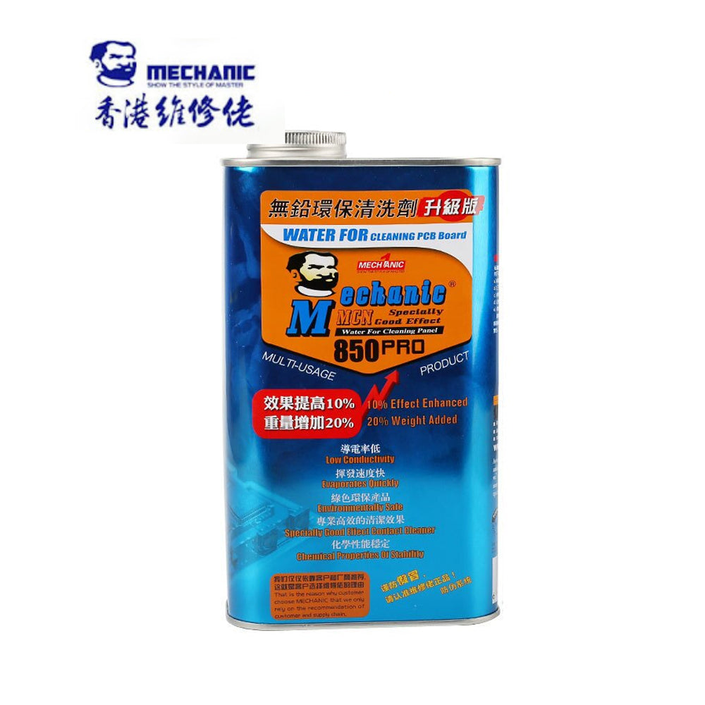 MECHANIC 850 Pro Cleaning Water ( 1000g ) For PCB Board Ultrasonic Cleaner