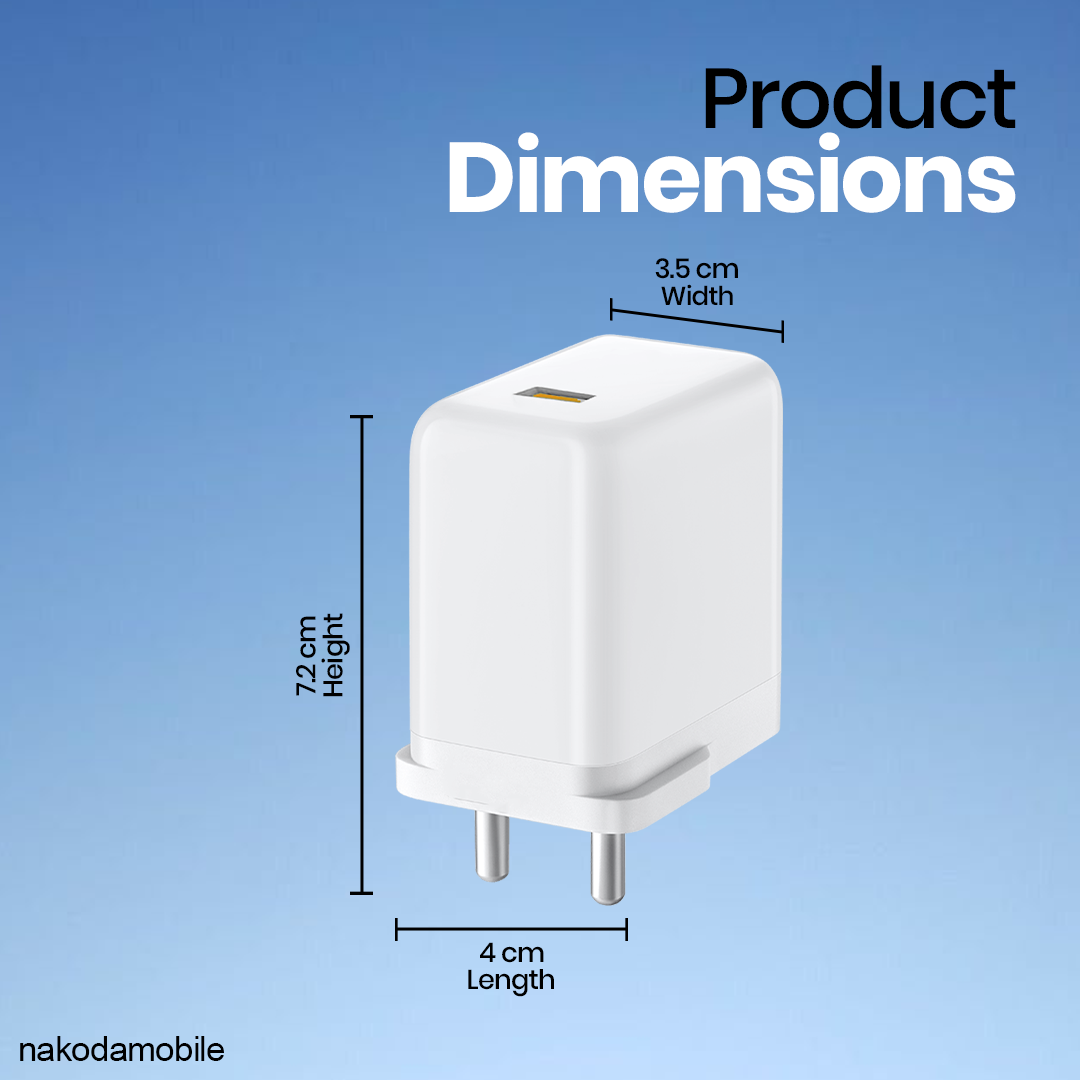 Nakoda CH-320 65W USB Fast Charger | High Power | OEM & Wholesale