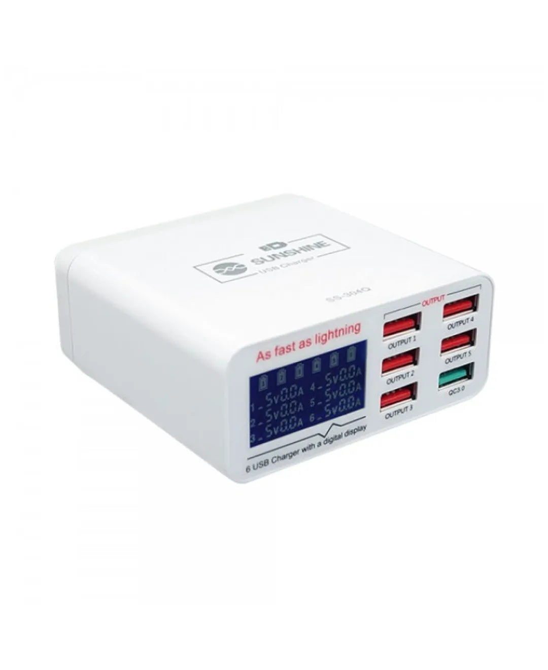 Sunshine SS-304Q 6 USB Charger