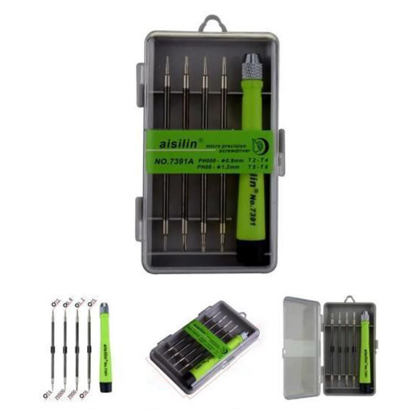 AISILIN 7392 MULTI-FUNCTIONAL 6 In 1 SCREWDRIVER KIT