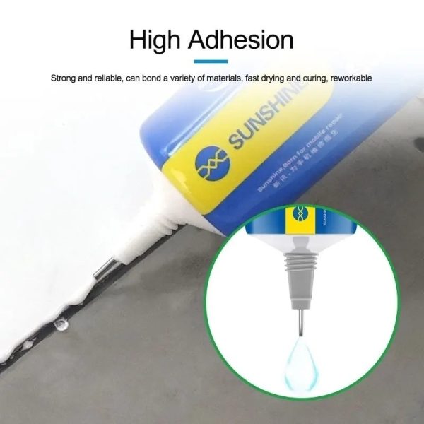 Sunshine G-20 Super Strong Adhesive Glue For Mobile Repair ( Transparent ) - Image 3