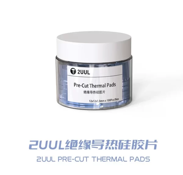 2uul Sc02 Pre-Cut Thermal Pads (100pcs/box) - Image 2