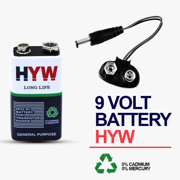 9 VOLT BATTERY HYW - Image 2