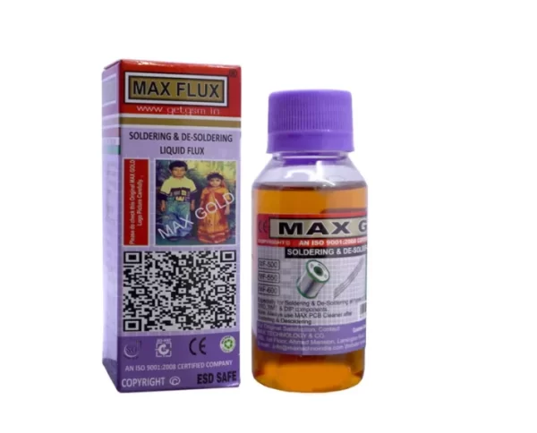 Maxx Gold Liquid For Soldering & Desoldering - Image 2